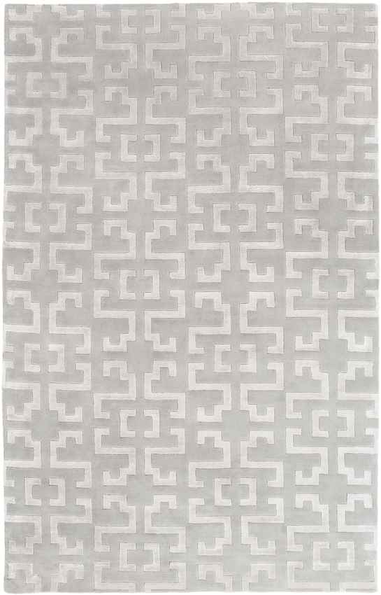 Hazlehurst Modern Light Gray Area Rug