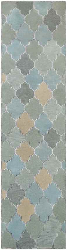 Heath Modern Moss Area Rug