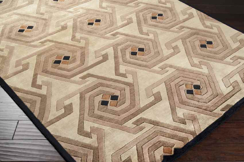 Heflin Modern Beige/Taupe Area Rug