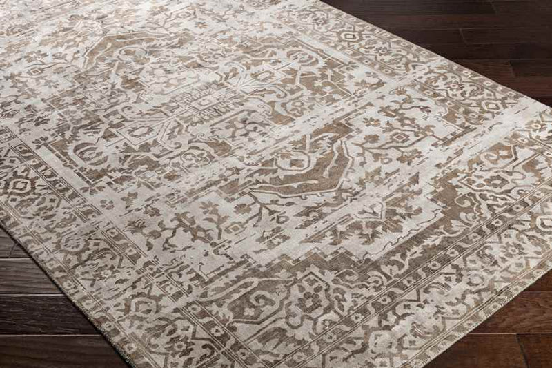 Ferrand Traditional Brown Area Rug