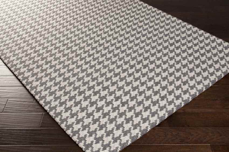 Hollypond Modern Charcoal/Light Gray Area Rug