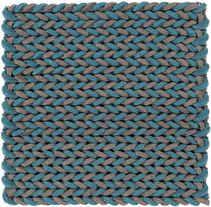 Holmes Modern Teal Area Rug