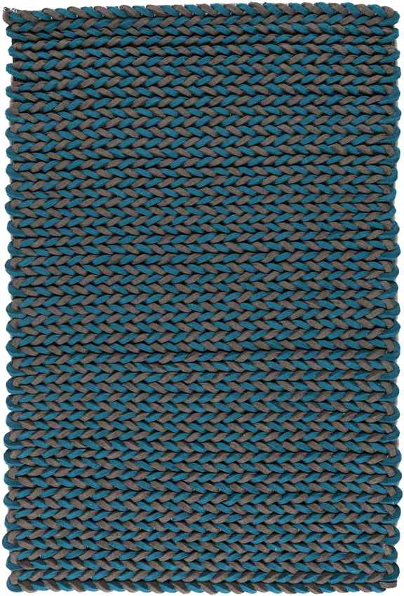 Holmes Modern Teal Area Rug