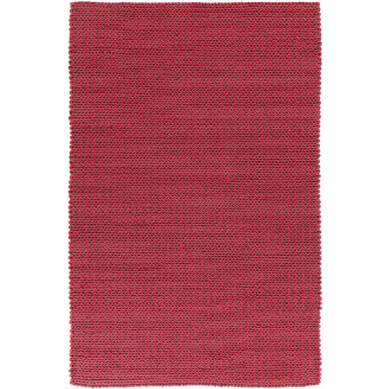 Holmes Modern Bright Pink Area Rug