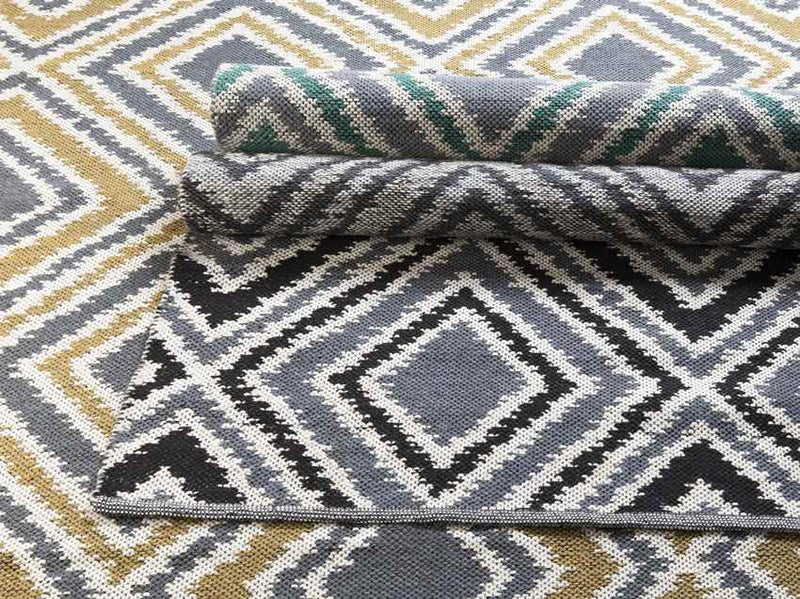 Holyoke Modern Pewter/Cumin Area Rug