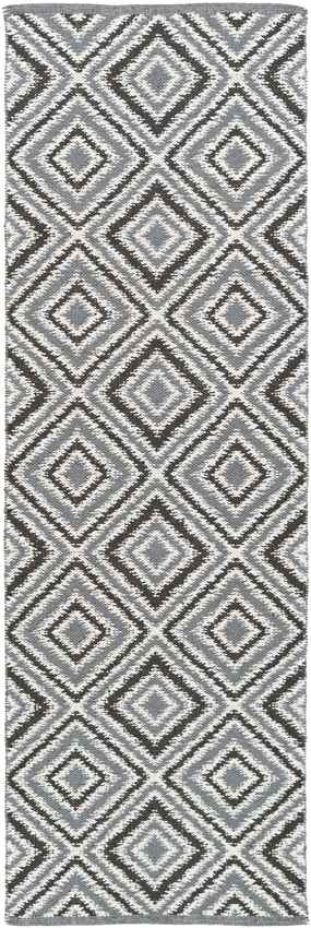 Holyoke Modern Pewter & Jet Black Area Rug