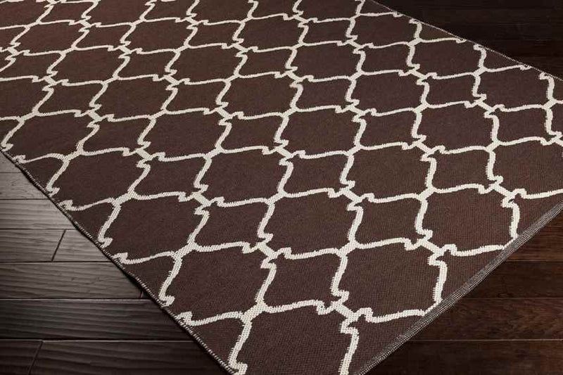 Homeland Modern Dark Chocolate Area Rug