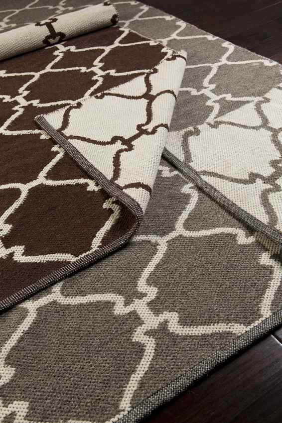 Homeland Modern Dark Chocolate Area Rug