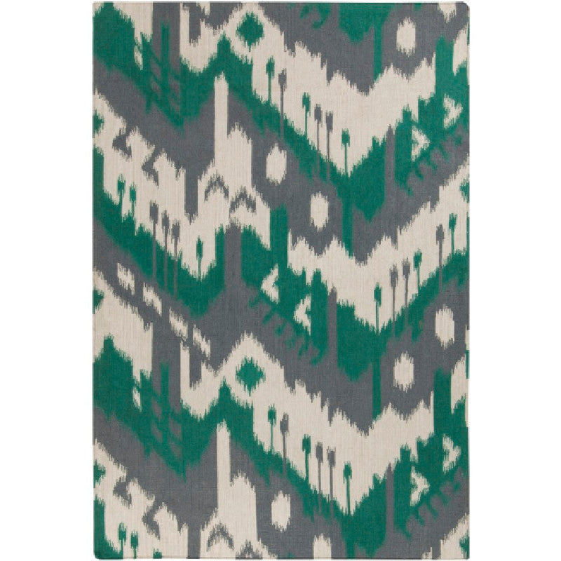 Hotchkiss Global Green/Gray/Beige Area Rug