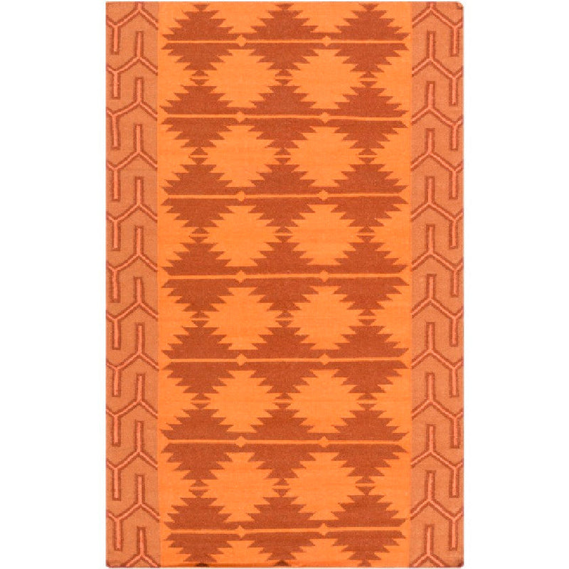 Hunter Global Burnt Orange Area Rug