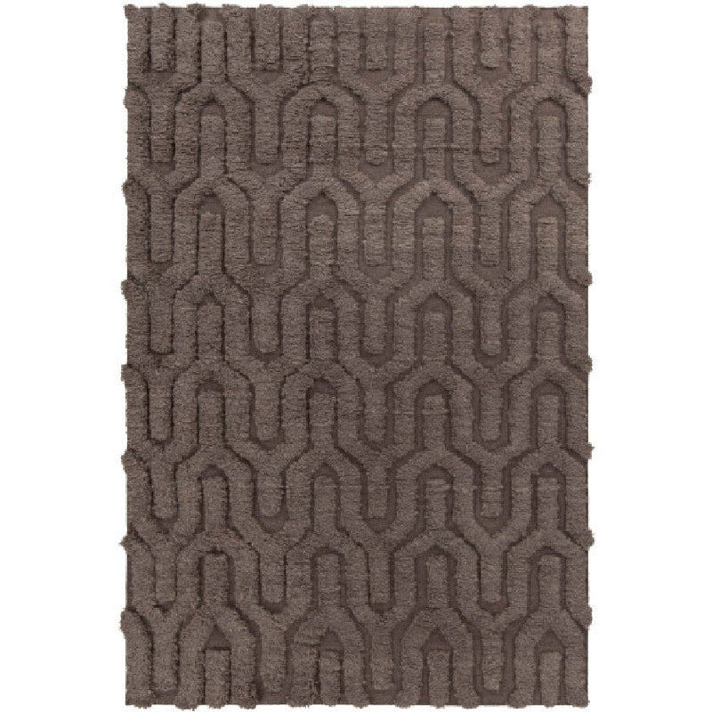 Huslia Modern Gray Area Rug