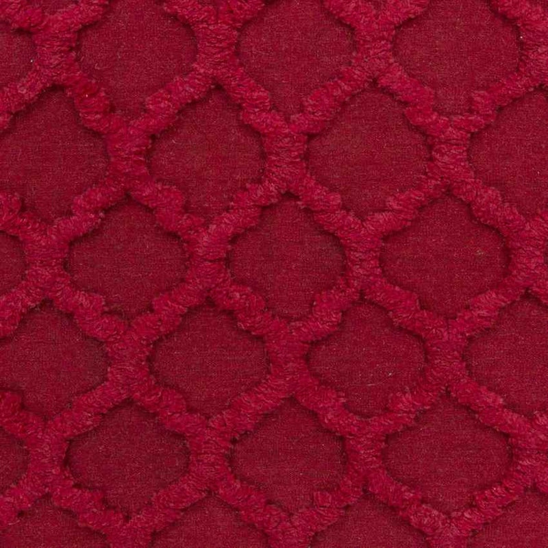 Huttig Modern Bright Red Area Rug