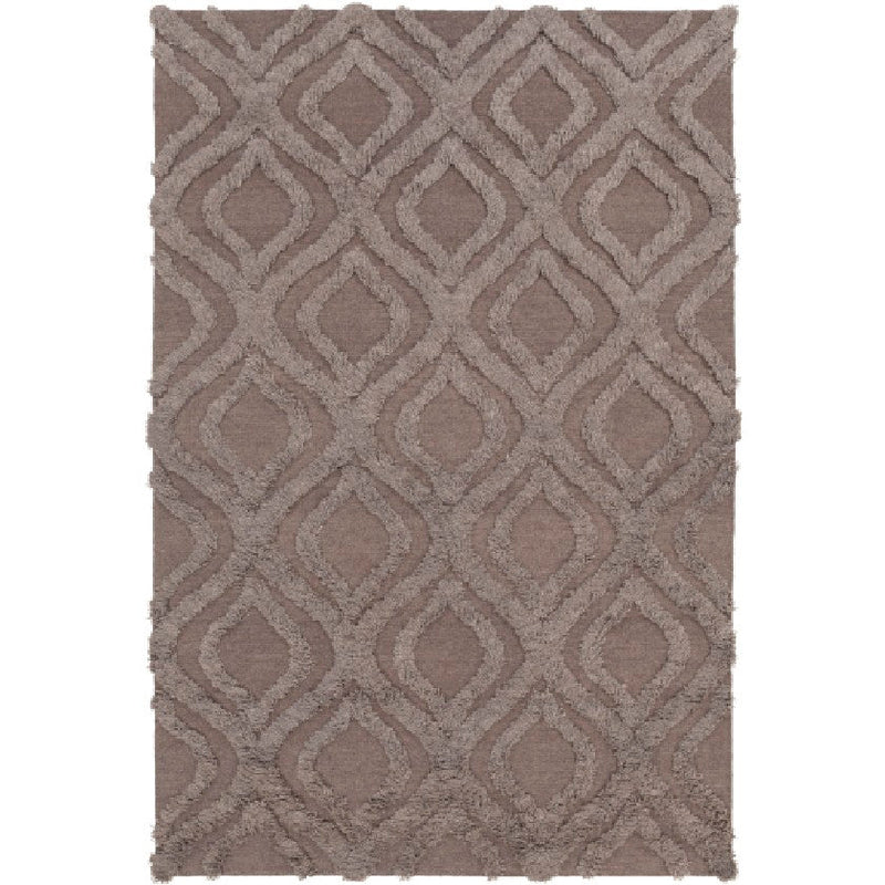 Hydaburg Modern Dark Gray Area Rug