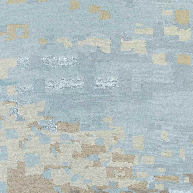 Jerome Modern Pale Blue Area Rug