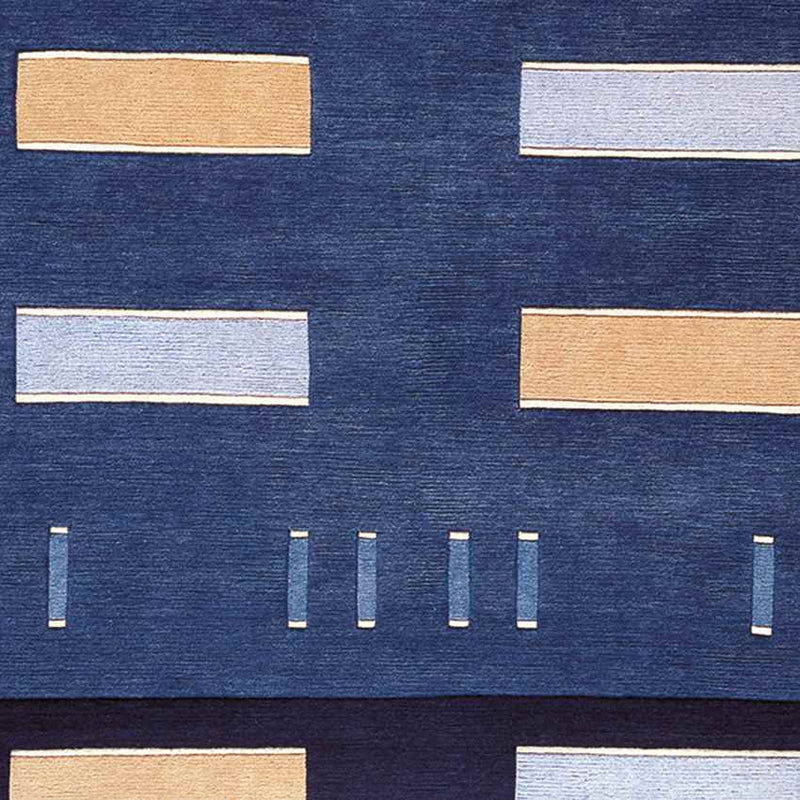 Kerman Modern Denim Area Rug