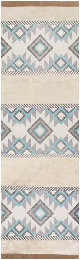 Kingsburg Modern Aqua Area Rug