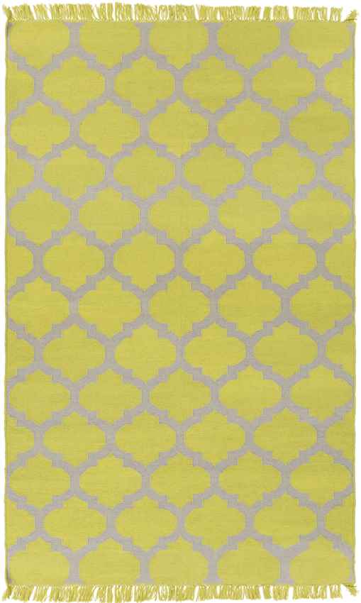 Kobuk Modern Lime/Light Gray Area Rug