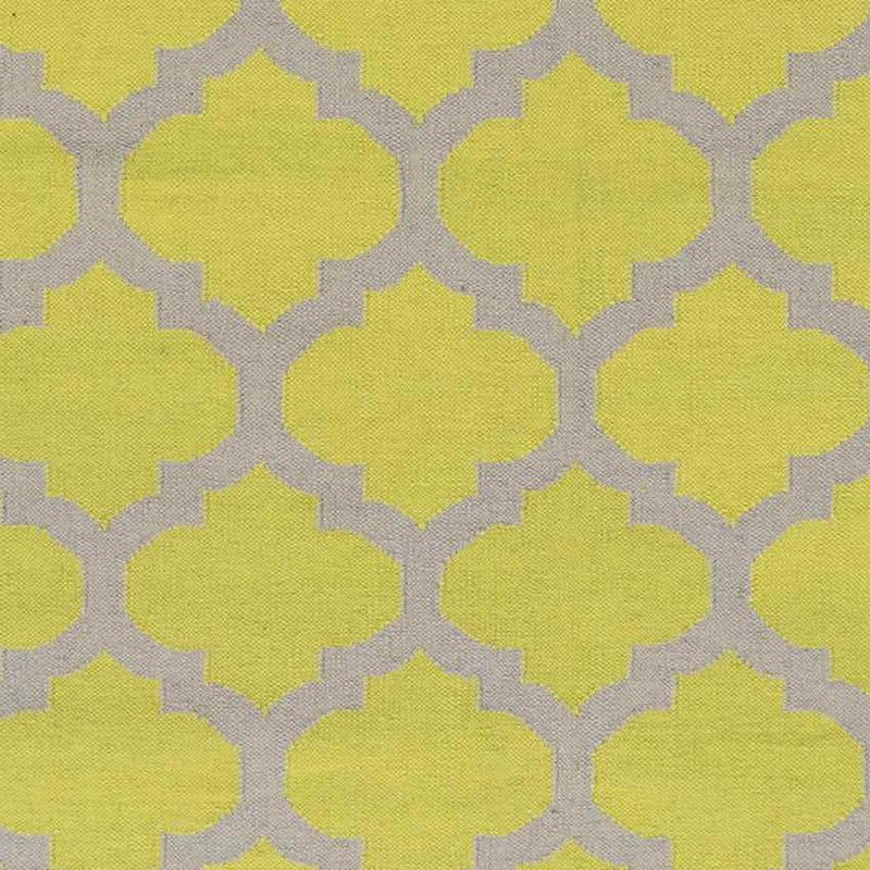 Kobuk Modern Lime/Light Gray Area Rug