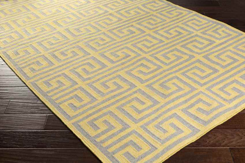 Kotlik Modern Khaki/Ivory Area Rug