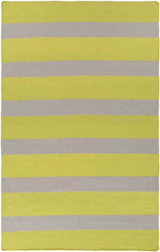 Koyuk Modern Green/Light Gray Area Rug