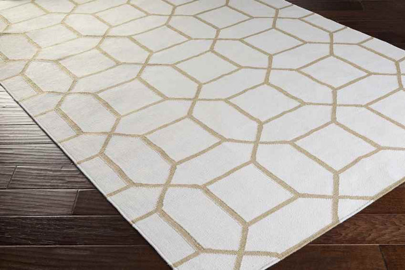 Ealing Modern Ivory Area Rug