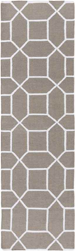 Ealing Modern Charcoal/Ivory Area Rug