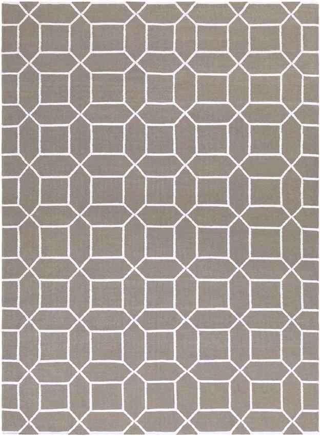 Ealing Modern Charcoal/Ivory Area Rug