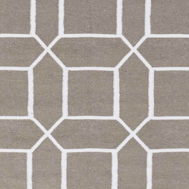 Ealing Modern Charcoal/Ivory Area Rug