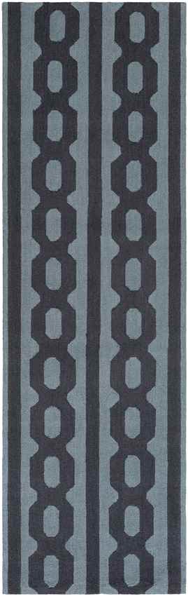 Lakeland Modern Denim/Black Area Rug