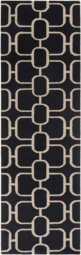 Lakeport Modern Black/Beige Area Rug