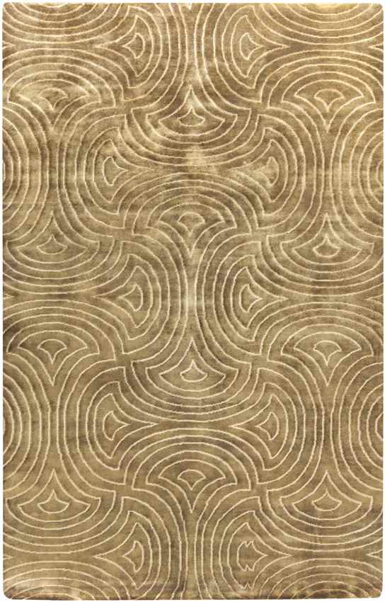 Lavaca Modern Dark Brown Area Rug