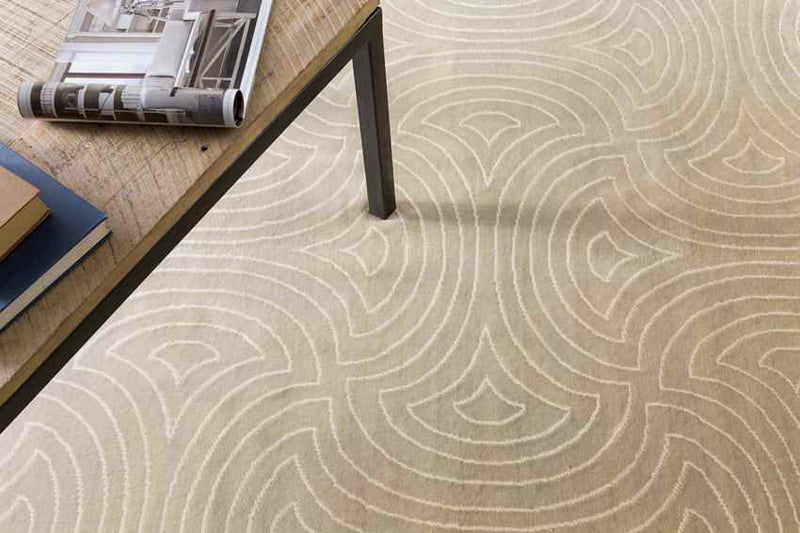 Lavaca Modern Khaki Area Rug