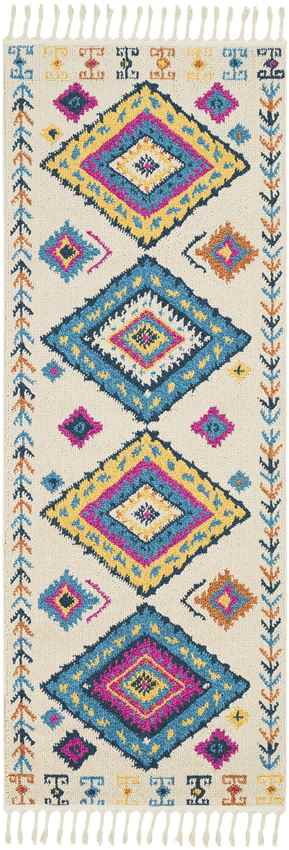 Termunten Global Jute/Sisal Pink/Blue Area Rug