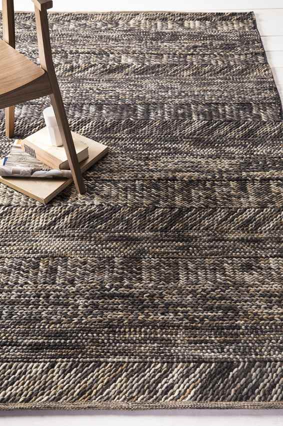 Zanette Modern Charcoal Area Rug