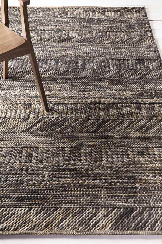 Zanette Modern Charcoal Area Rug