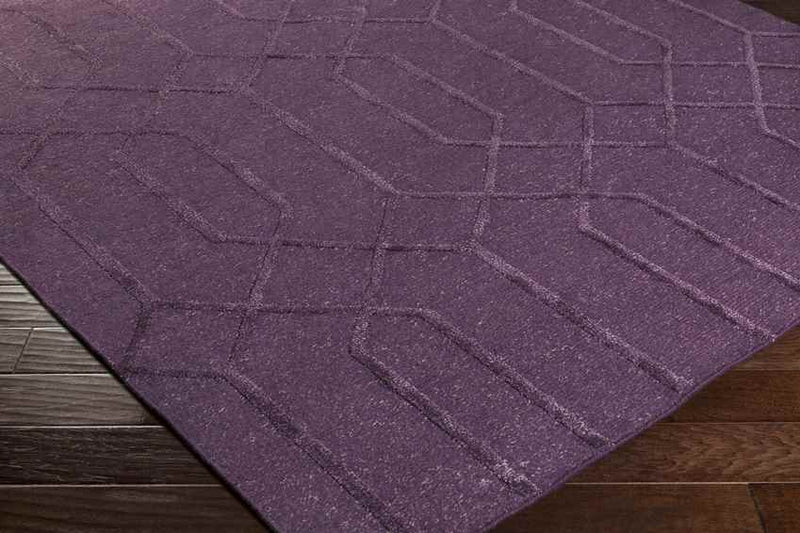 Penryn Modern Eggplant Area Rug