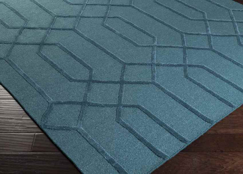 Penryn Modern Teal Area Rug