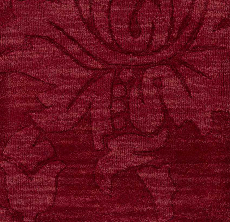 Coalhurst Modern Dark Red Area Rug