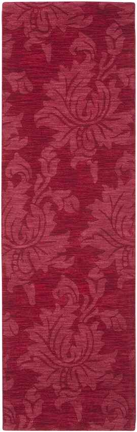 Coalhurst Modern Dark Red Area Rug