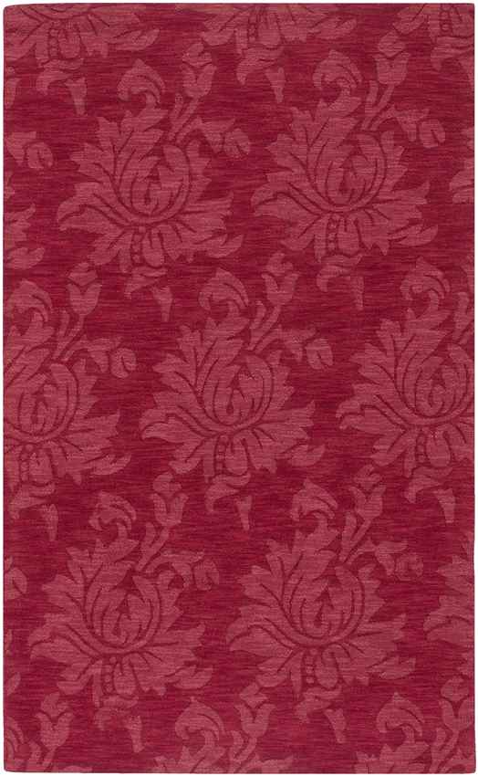 Coalhurst Modern Dark Red Area Rug