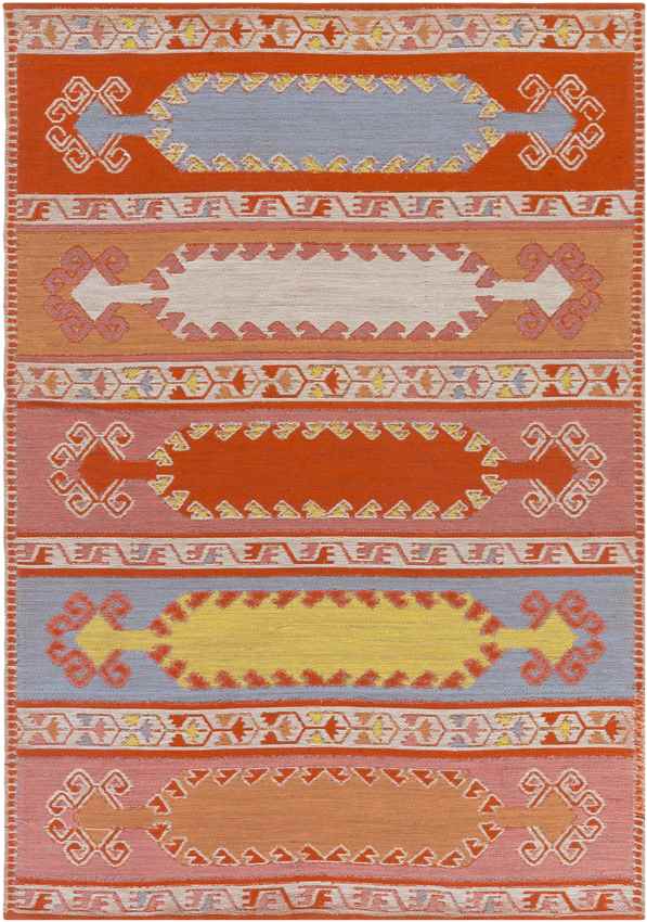 Adlington Global Burnt Orange Area Rug