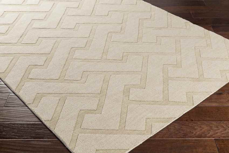 Loachapoka Modern Khaki Area Rug