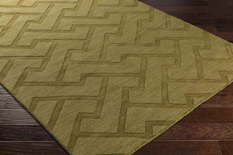 Loachapoka Modern Olive Area Rug