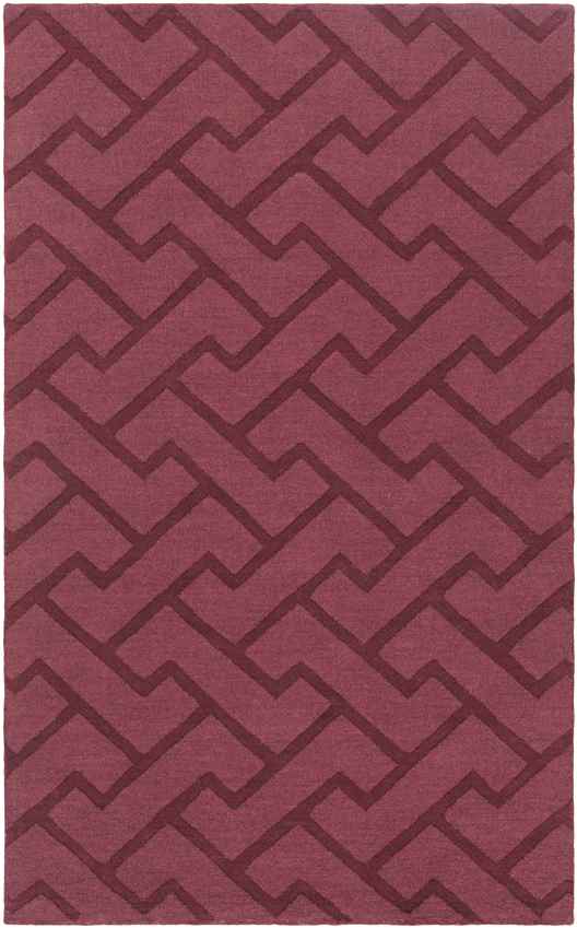 Loachapoka Modern Eggplant Area Rug