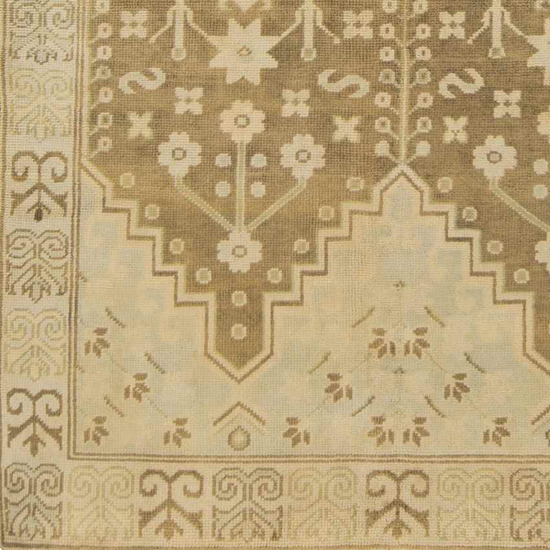 Loganville Traditional Olive Area Rug