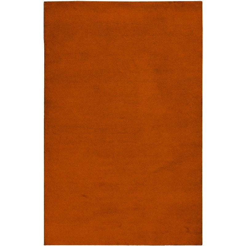 Lomita Modern Burnt Orange Area Rug