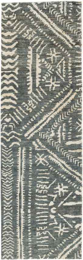 Luthersville Global Teal/Cream Area Rug