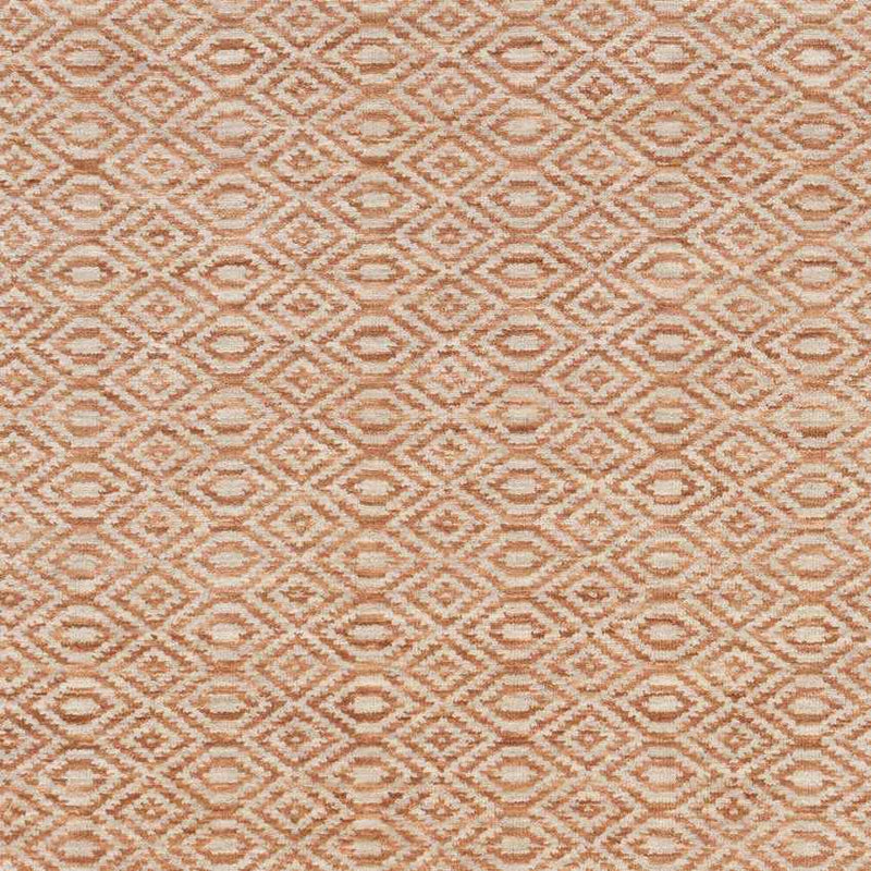 Alford Global Burnt Orange Area Rug