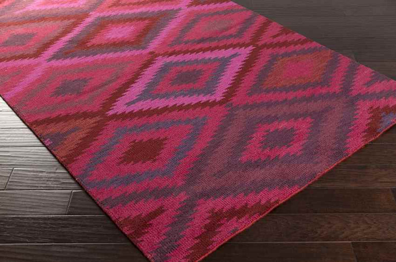 Manassa Global Red/Black Area Rug