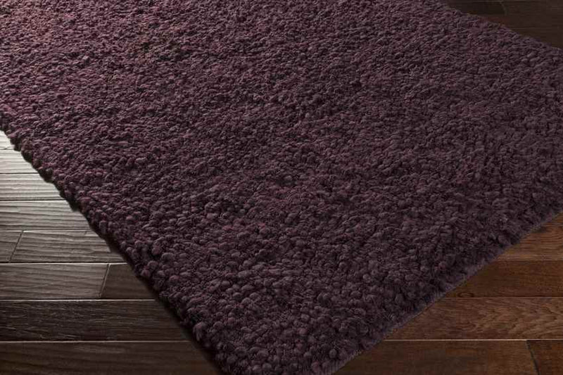 Manassas Modern Eggplant Area Rug